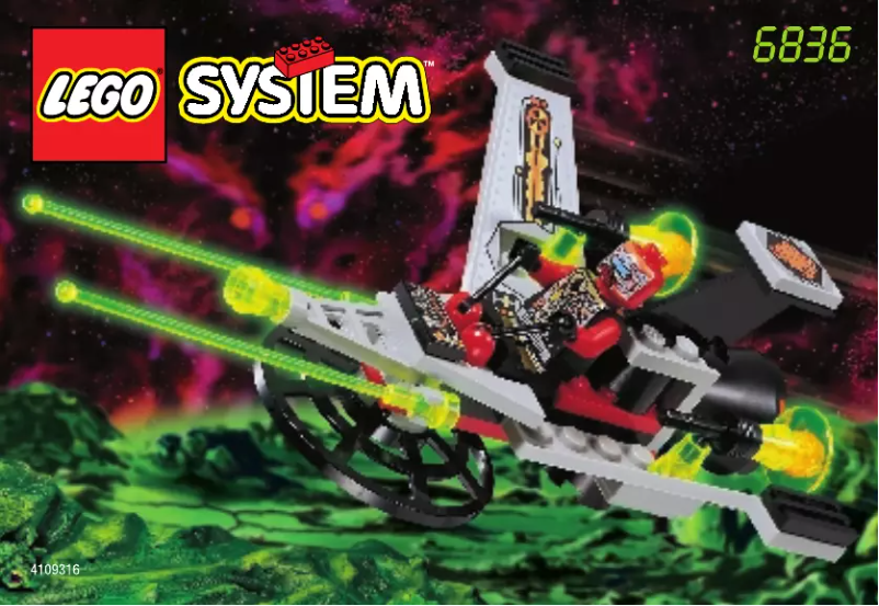 Page 1 of the manual User Manual Lego Space 6836