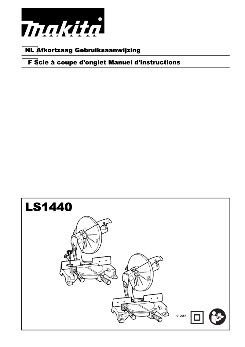 First page image of the manual for LS1440