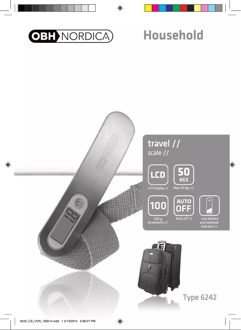 First page image of the manual for Travel 6242