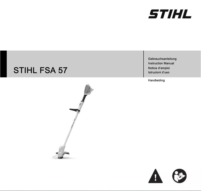 First page image of the manual for FSA 57