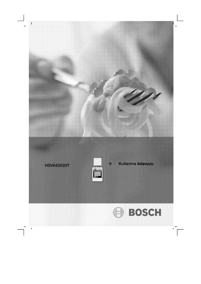 Page 1 of the manual User Manual Bosch HSV64D020T