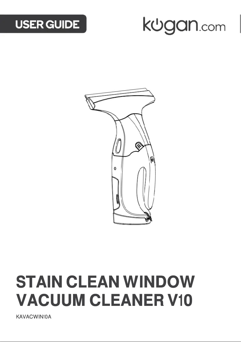 Page 1 of the manual User Manual Kogan KAVACWIN10A