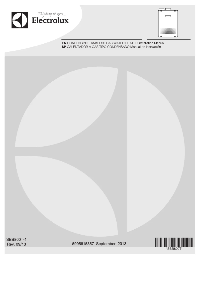 First page image of the manual for EN19WI30LS