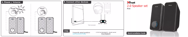 Page 1 of the manual User Manual Trust Arys