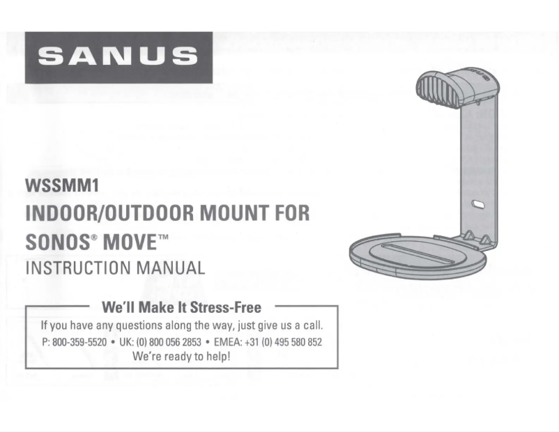 First page image of the manual for WSSMM1