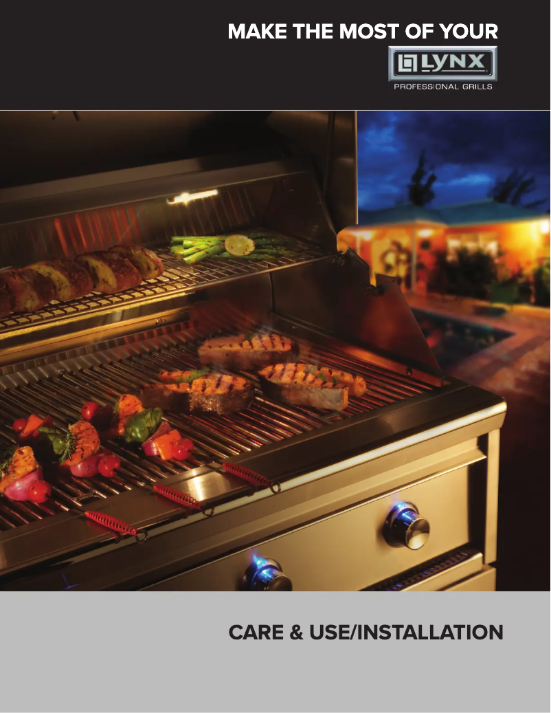 Page 1 of the manual Installation Guide Lynx Professional L42R-3