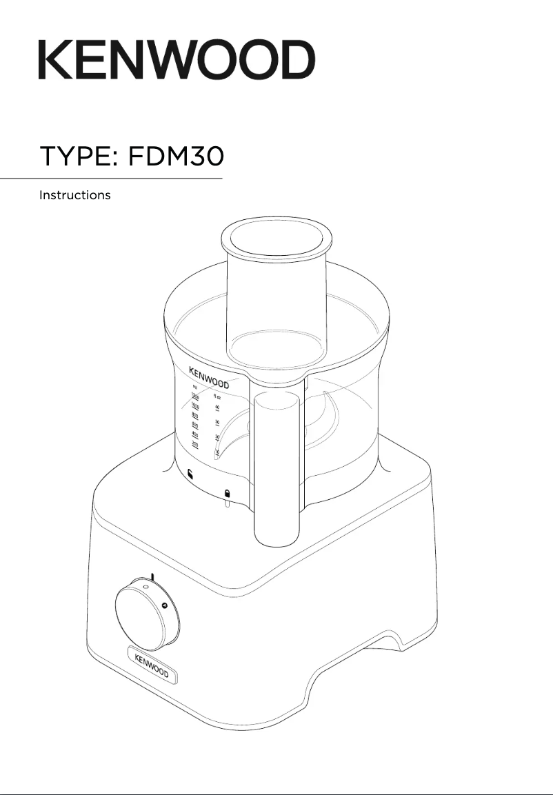 First page image of the manual for Multipro Compact FDM30