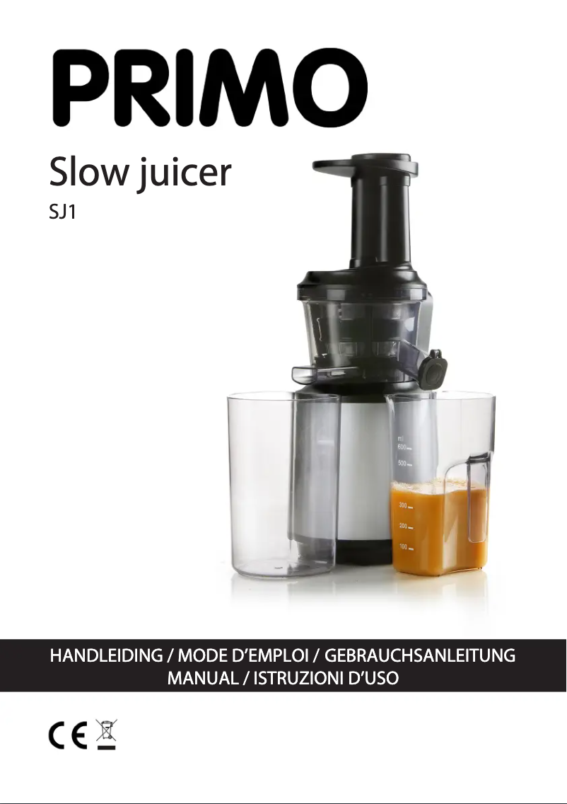 Page 1 of the manual User Manual Primo SJ1