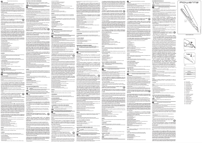 Image de la première page du manuel de l'appareil Optiliss SF3232