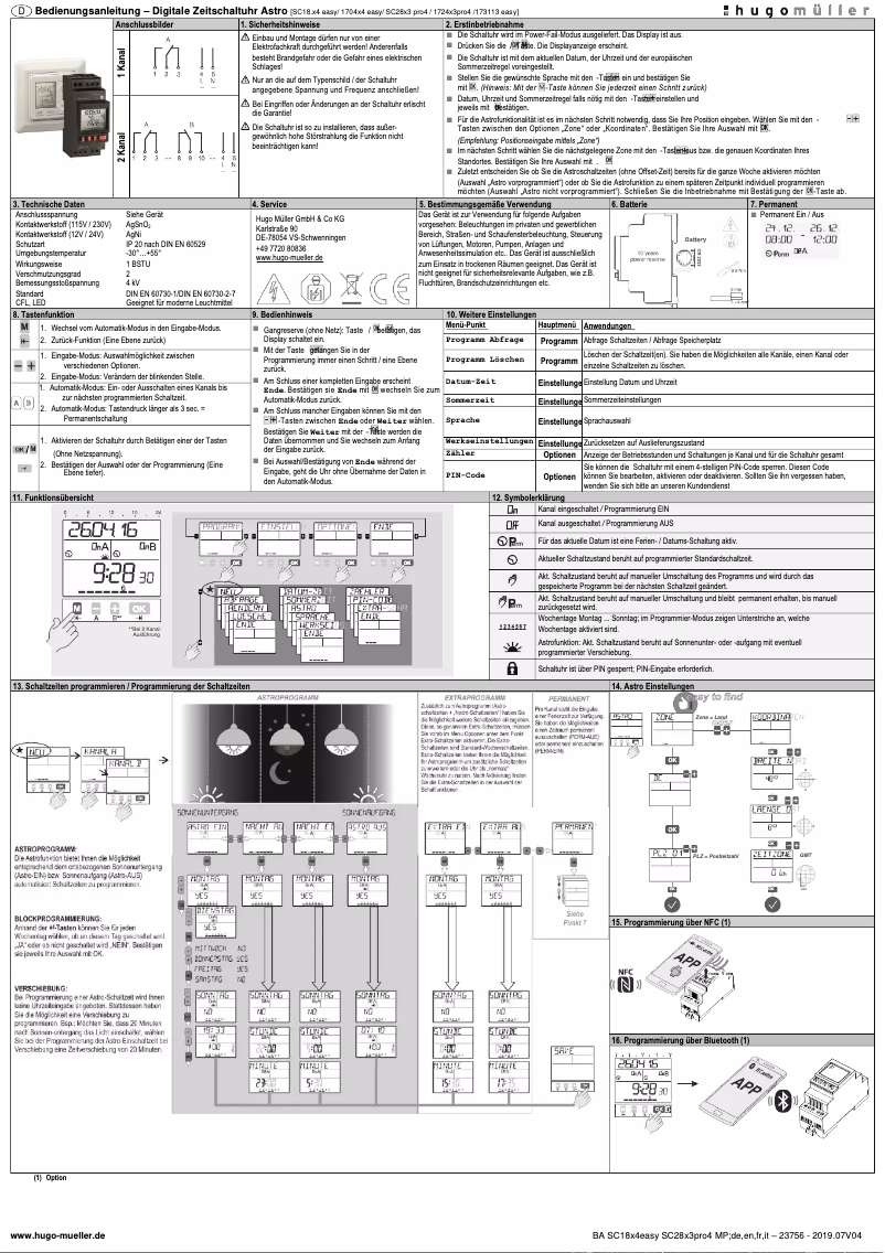 First page image of the manual for 170 414 easy