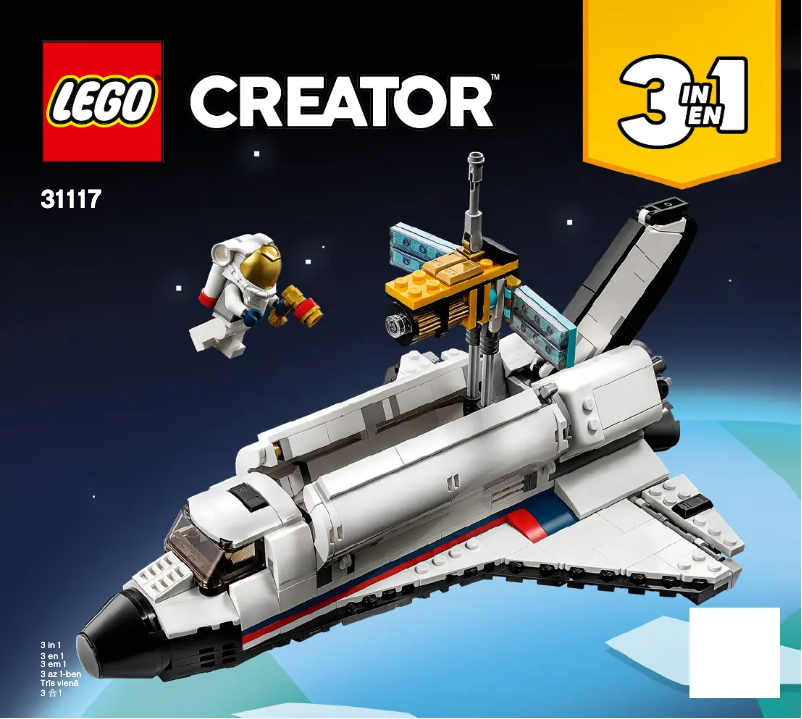 First page image of the manual for Creator 31117