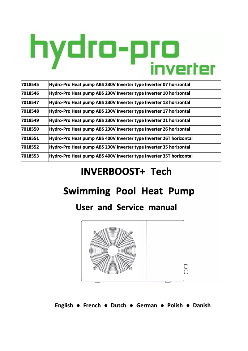First page image of the manual for Inverter 07