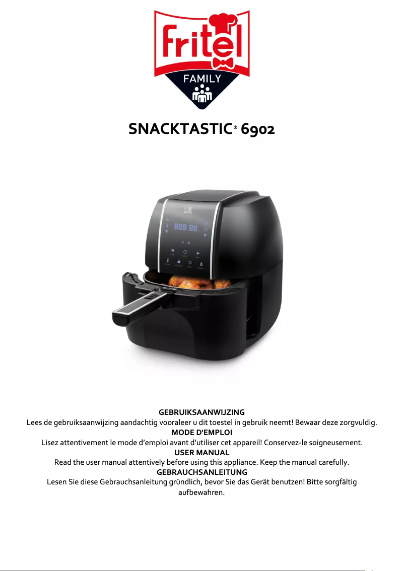First page image of the manual for Snacktastic 6902