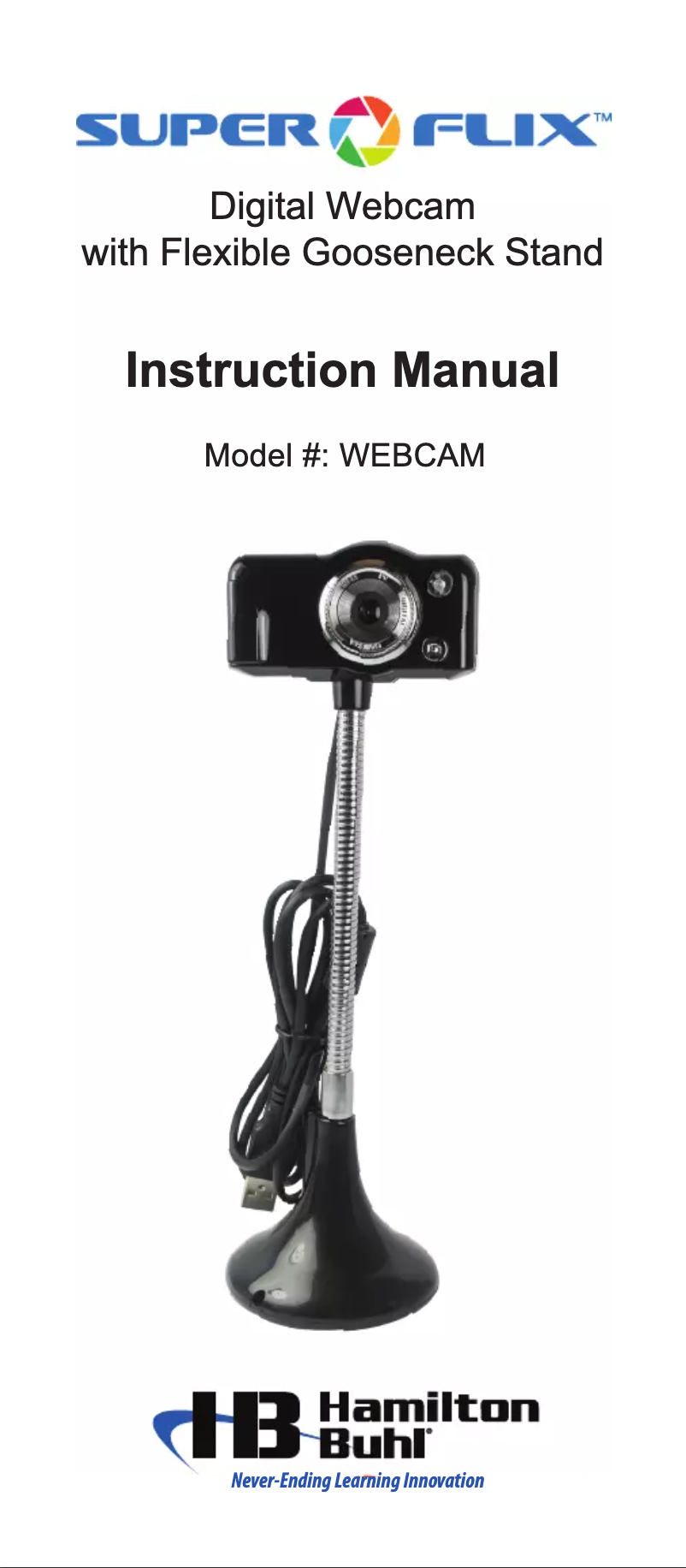 First page image of the manual for SuperFlix