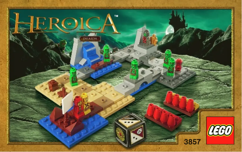 Page 1 of the manual User Manual Lego HEROICA Draida Bay