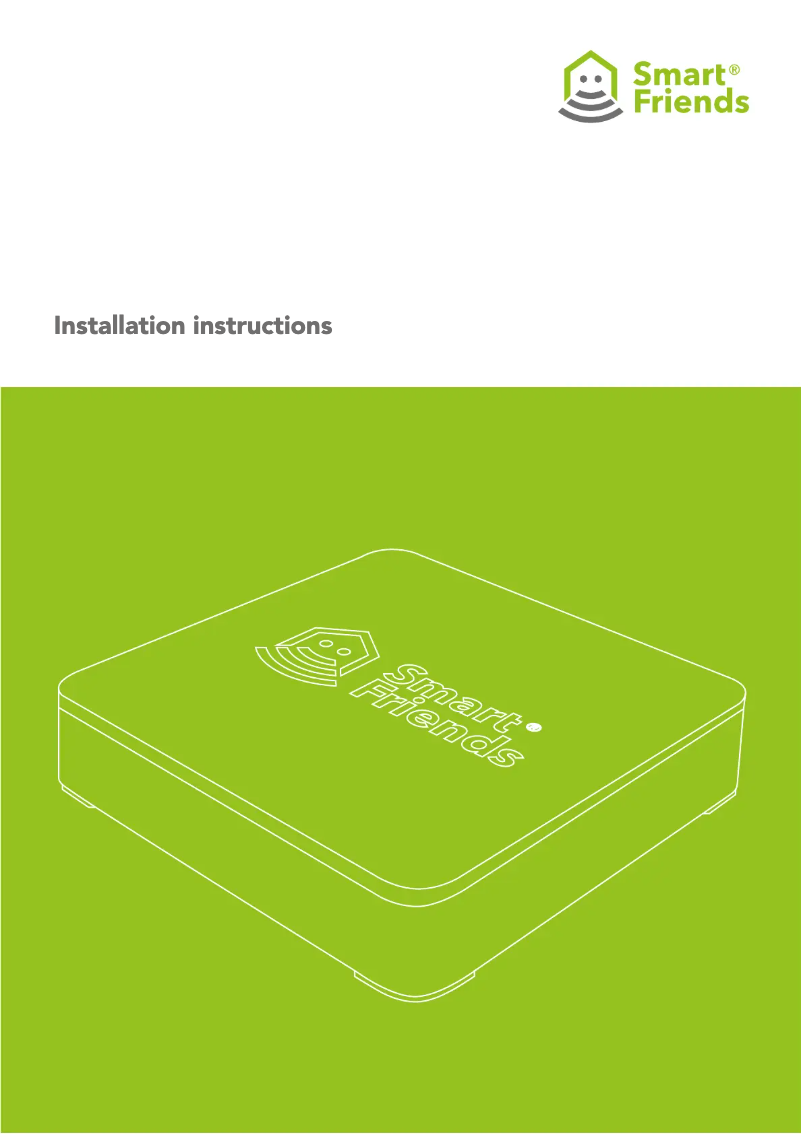 First page image of the manual for SmartHome