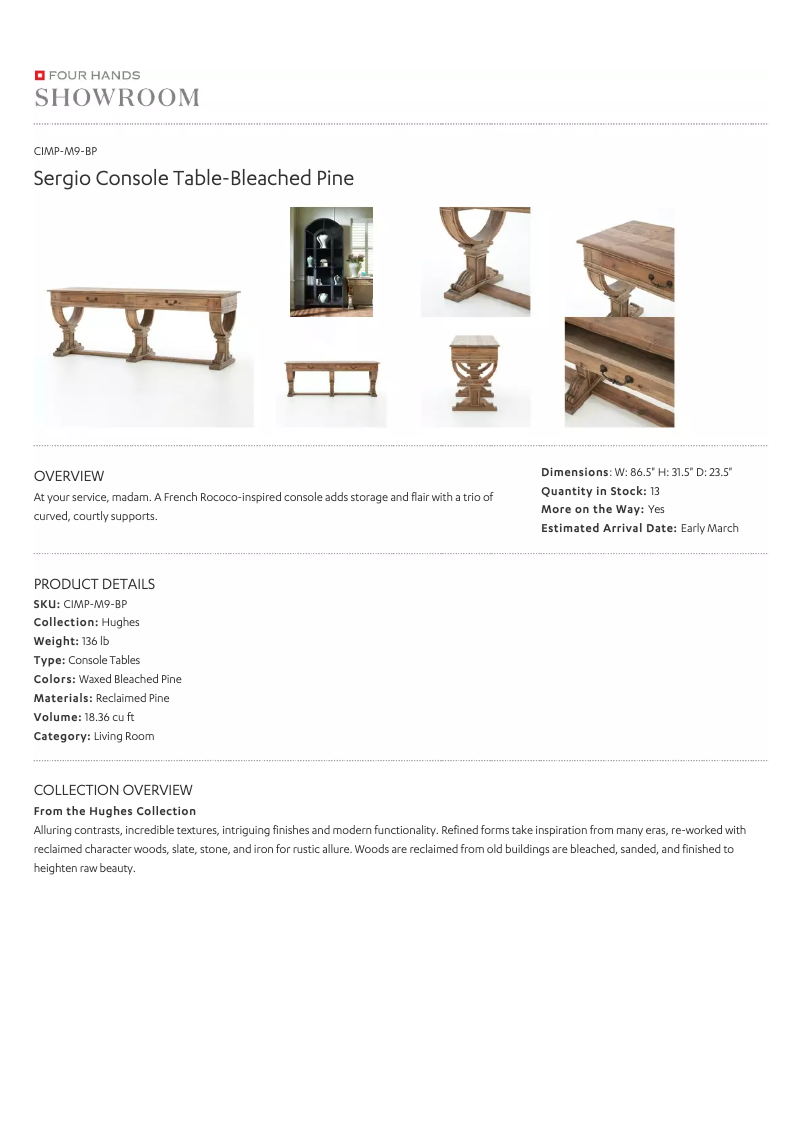 First page image of the manual for Hughes CIMP-M9-BP