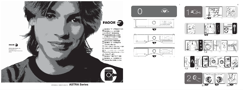First page image of the manual for FE-9212B