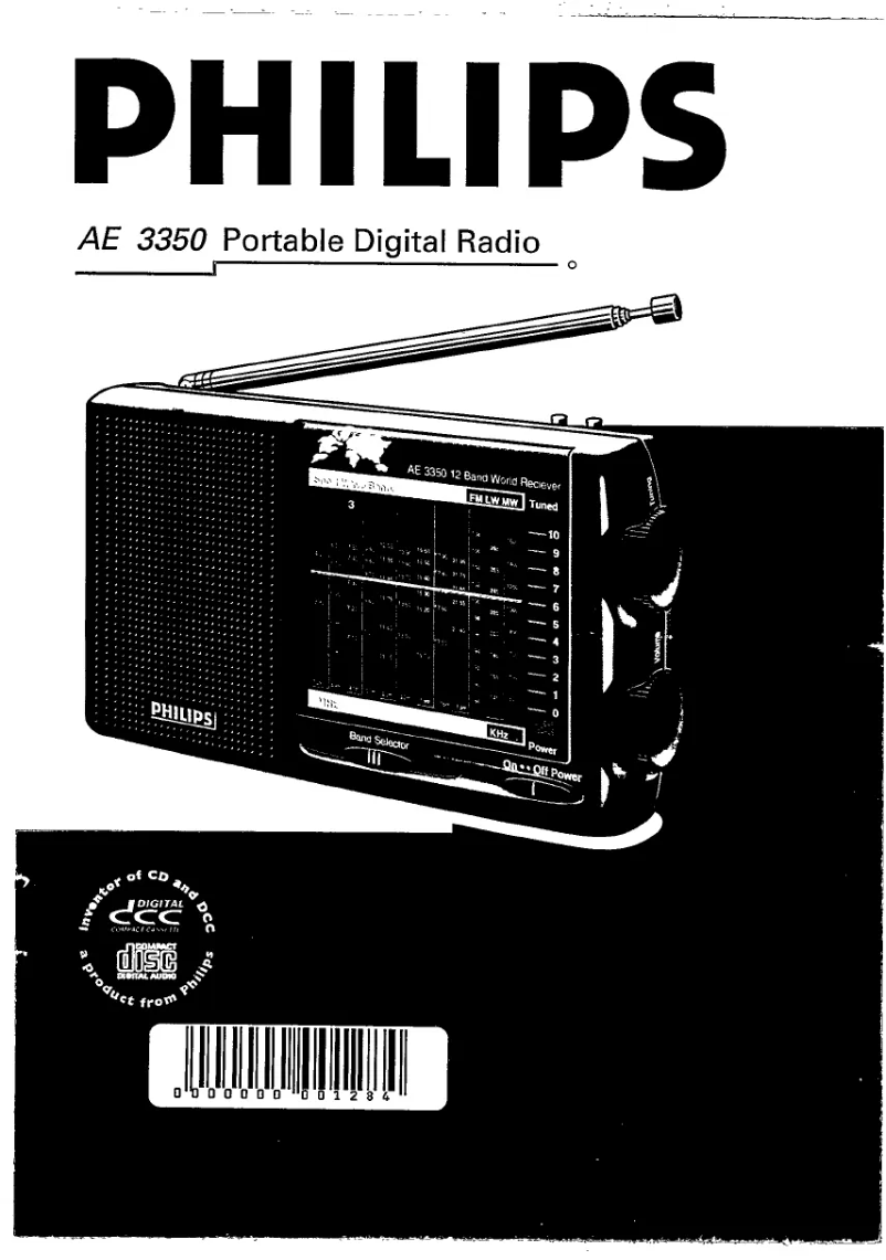First page image of the manual for AE3350