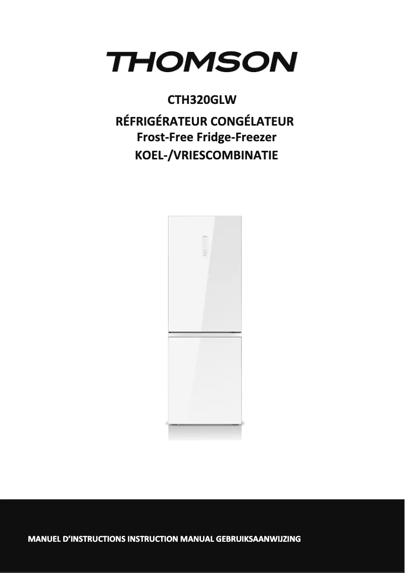 Page 1 of the manual User Manual Thomson CTH 320 GLW