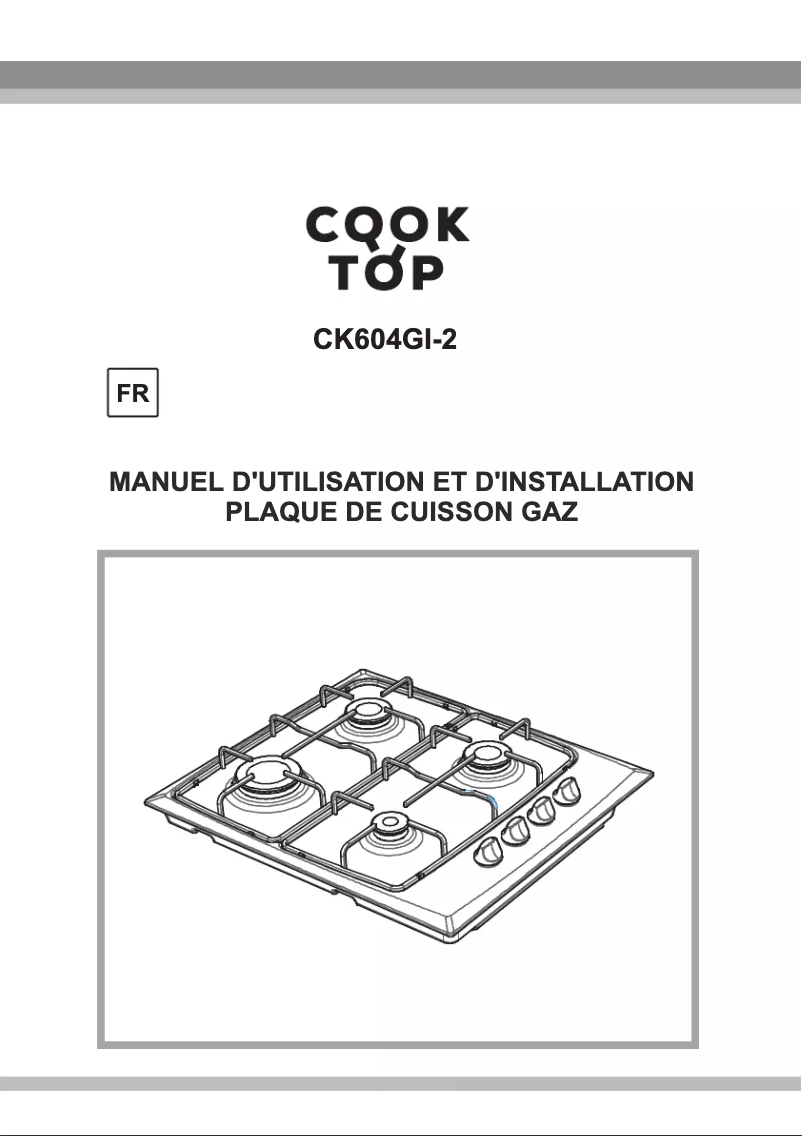 First page image of the manual for CK604GI-2