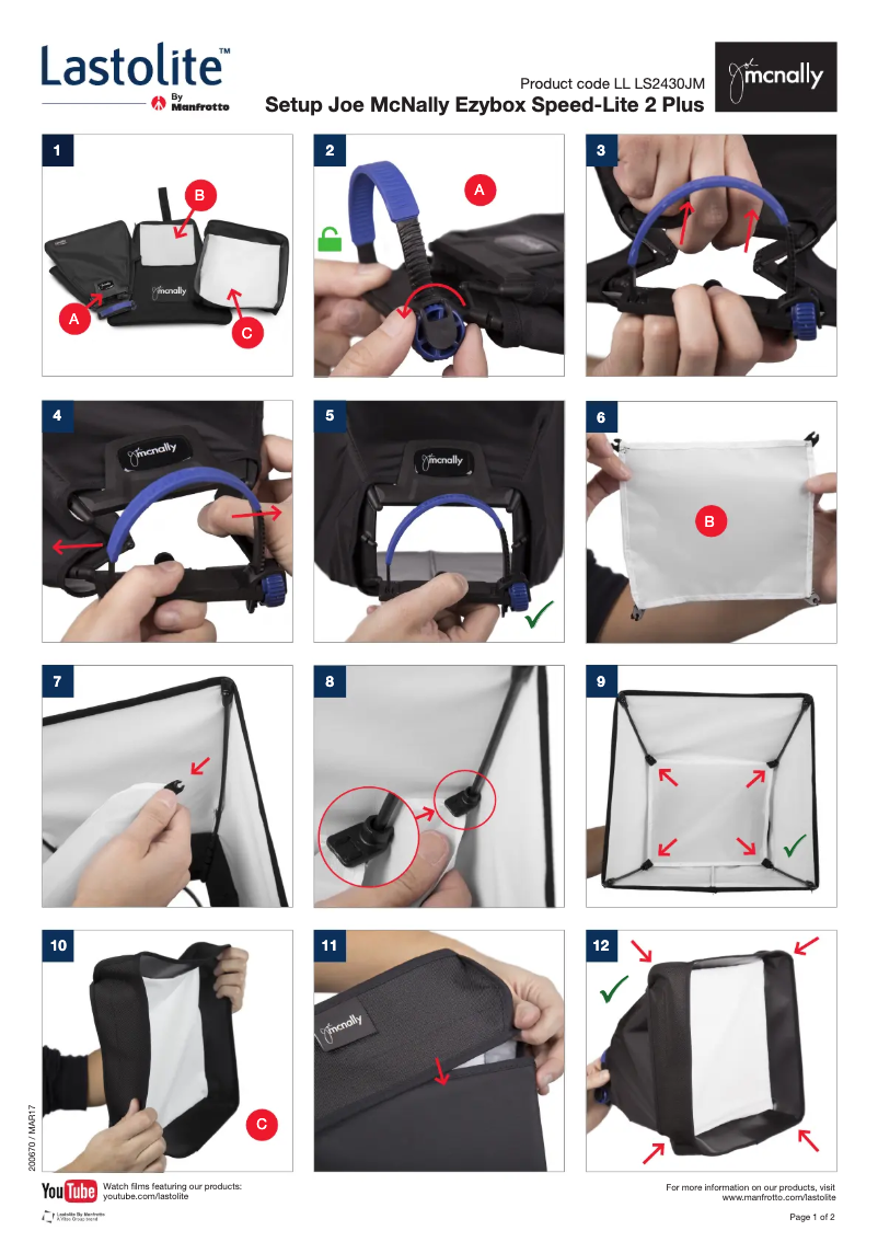 First page image of the manual for LS2430JM