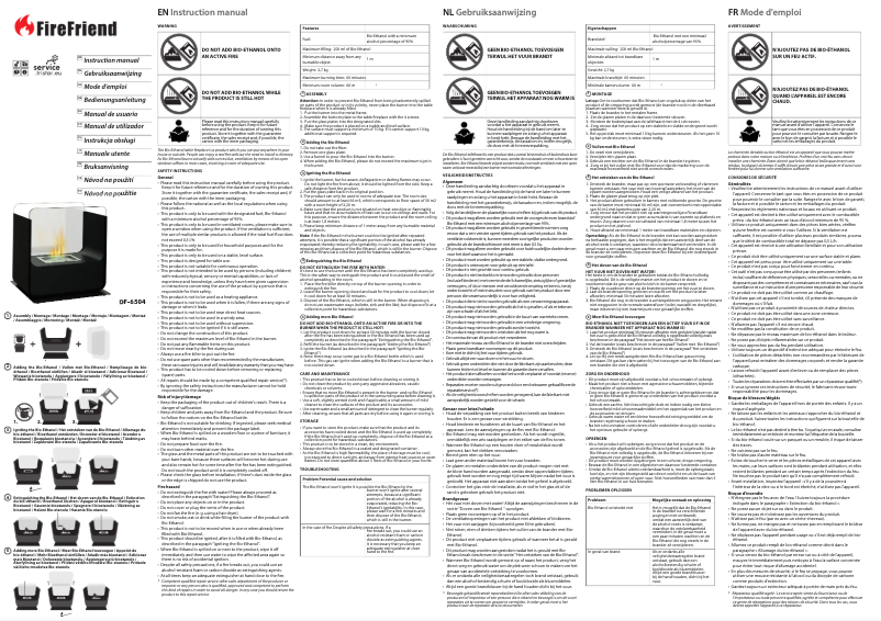 Page 1 of the manual User Manual TriStar DF-6504