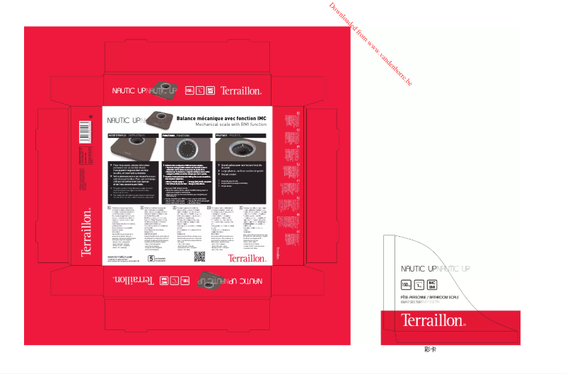 First page image of the manual for Nautic Up