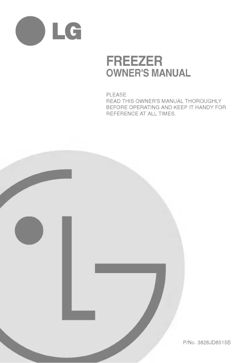 First page image of the manual for GR-242SVF
