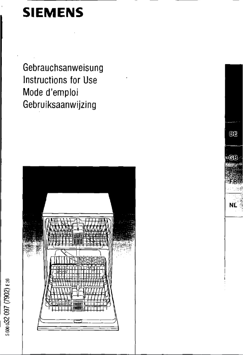 Page 1 of the manual User Manual Siemens SE56290