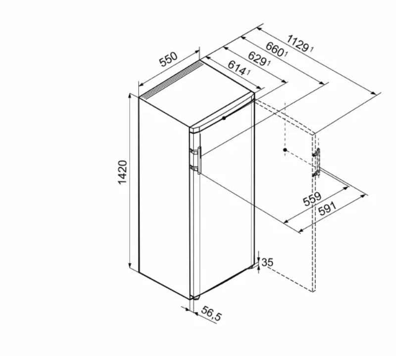 Page 1 of the manual User Manual Liebherr KP 280