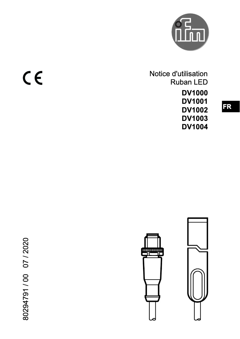 First page image of the manual for DV1004