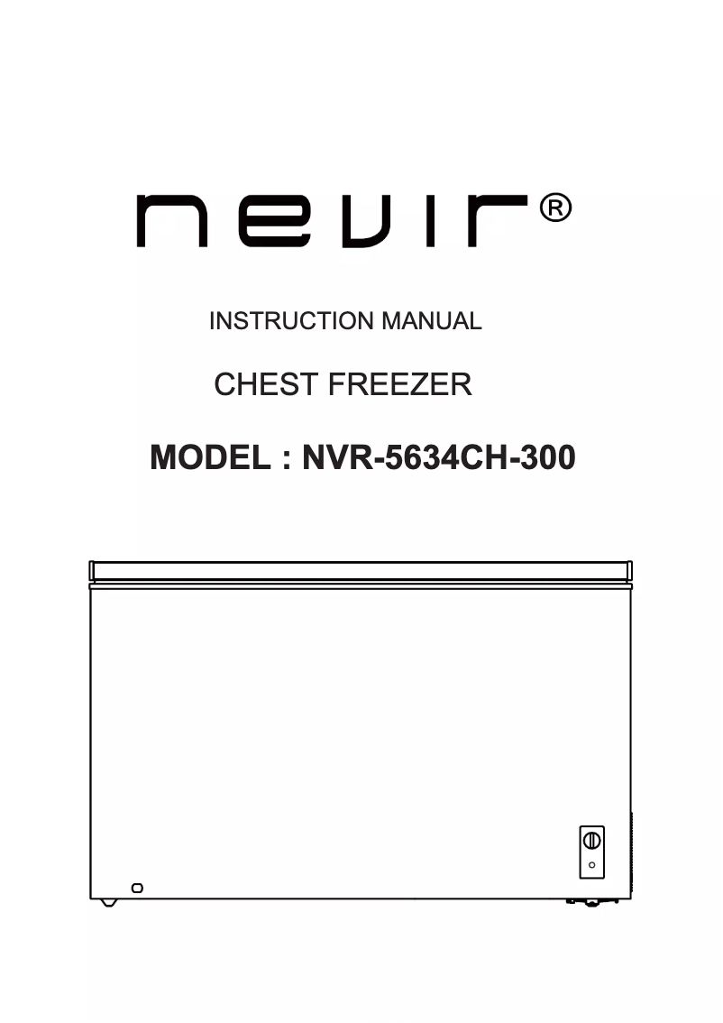 First page image of the manual for NVR-5634CH-300