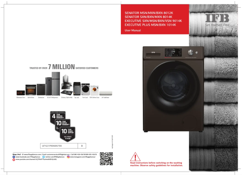 First page image of the manual for Executive MBN 9014K