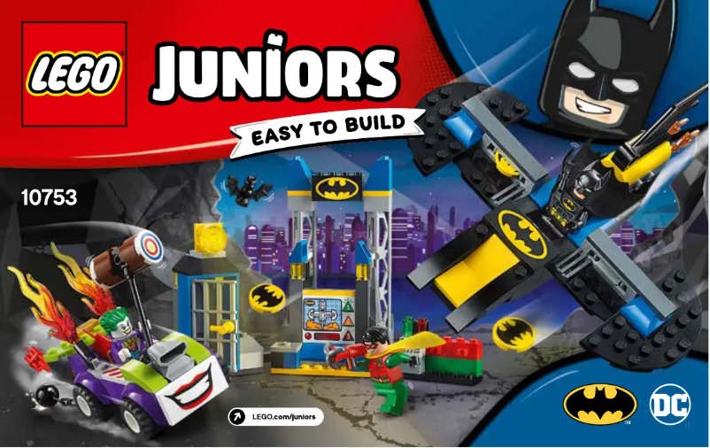 Page 1 of the manual User Manual Lego Marvel Marvel Super Heroes 10753