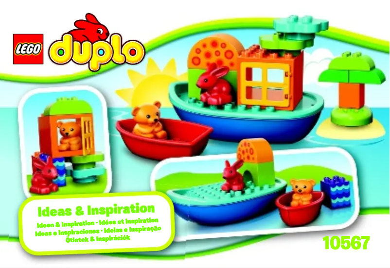 Page 1 of the manual User Manual Lego Duplo 10567