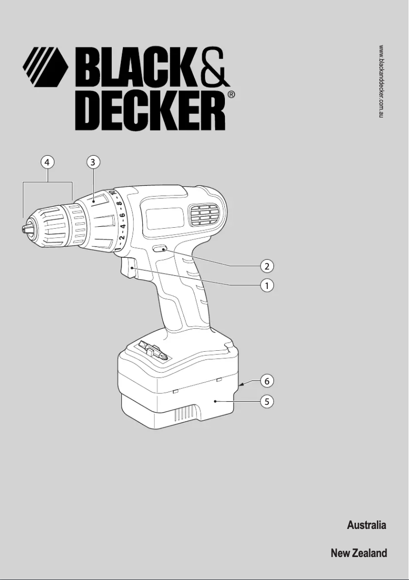 Page 1 of the manual User Manual Black & Decker EPC14K2