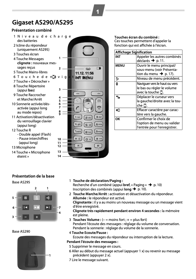 First page image of the manual for AS295