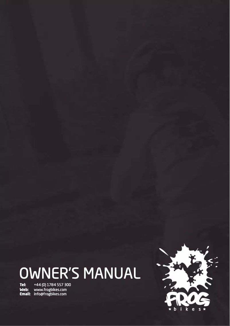 First page image of the manual for 62