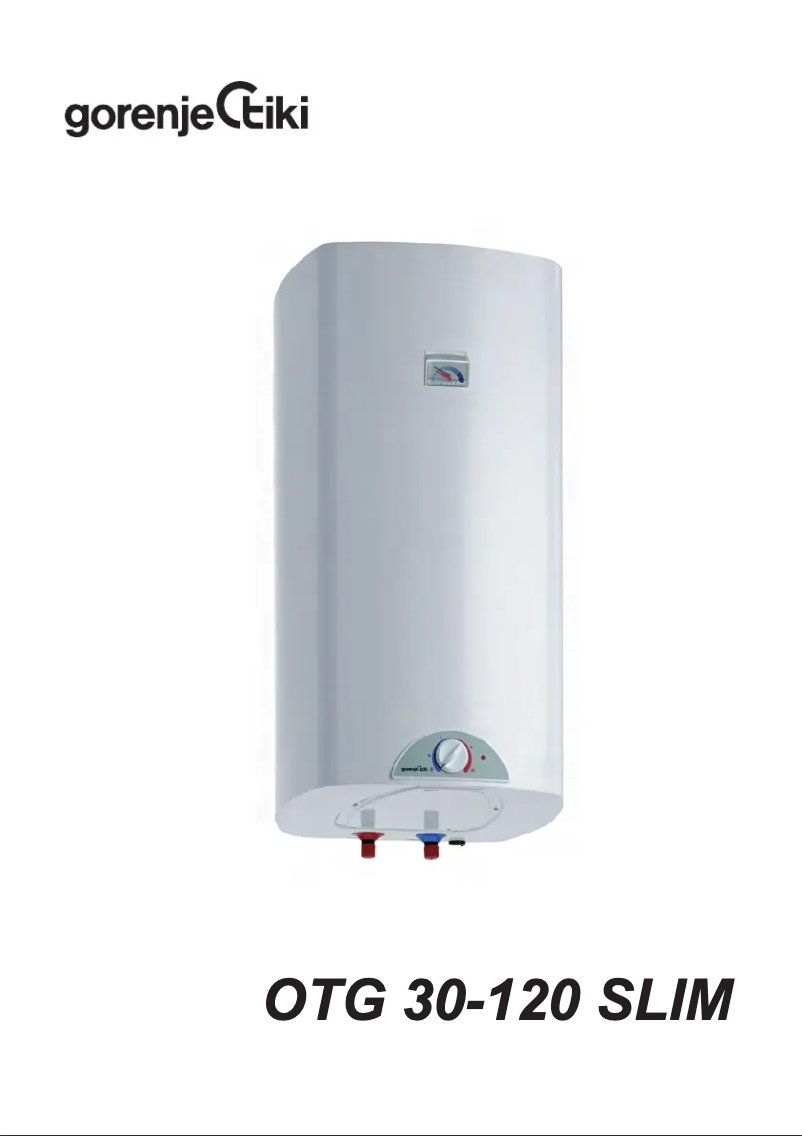 First page image of the manual for OTG50SLIM/GA