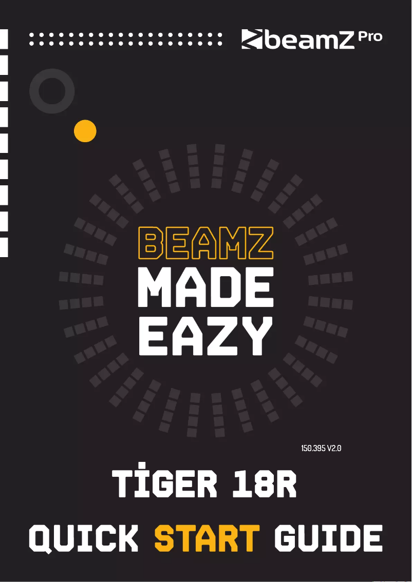 Image de la première page du manuel de l'appareil Tiger 18R