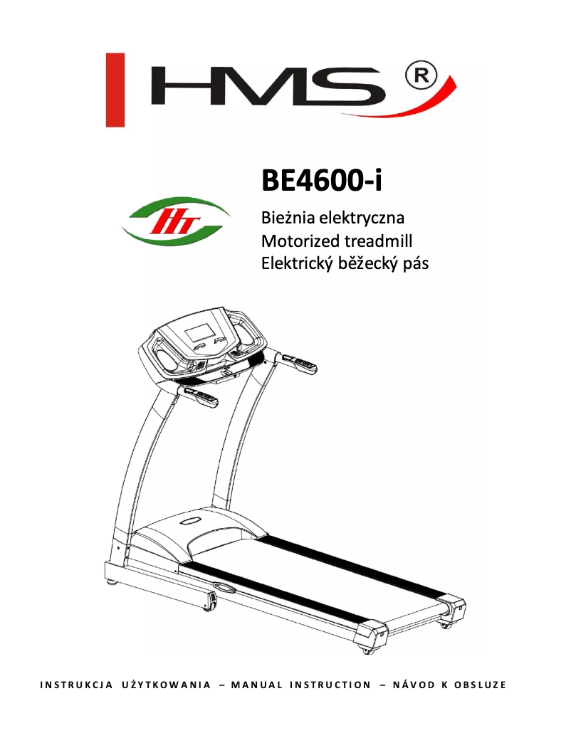 First page image of the manual for BE4600-i