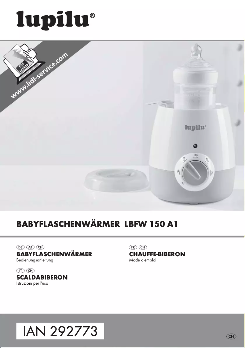 Image de la première page du manuel de l'appareil LBFW 150 A1