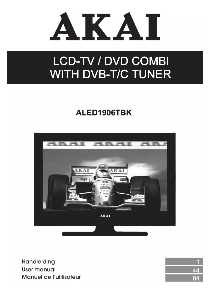 First page image of the manual for ALED1906TBK