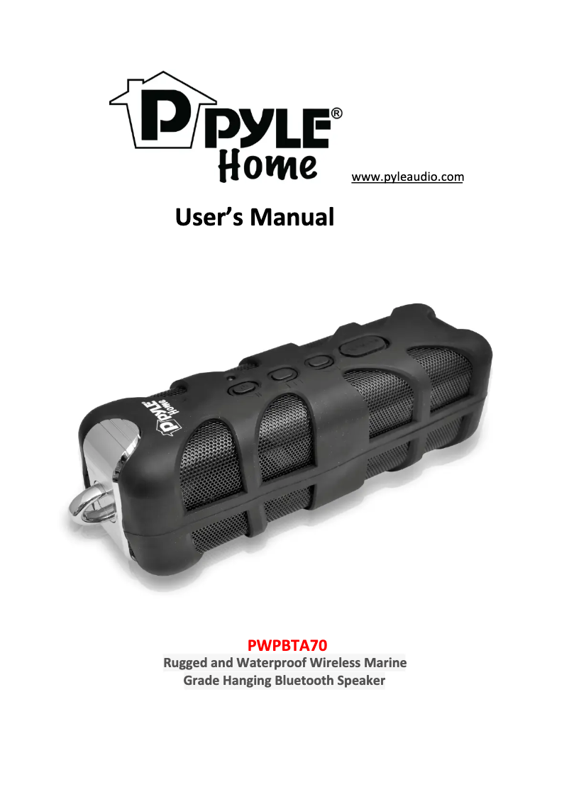 First page image of the manual for AZPWPBTA70GN