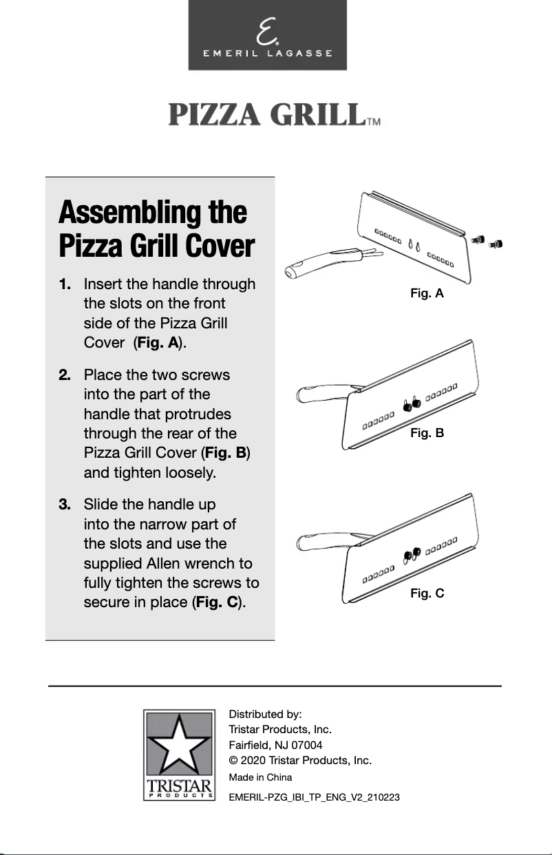 First page image of the manual for SB-PB-01