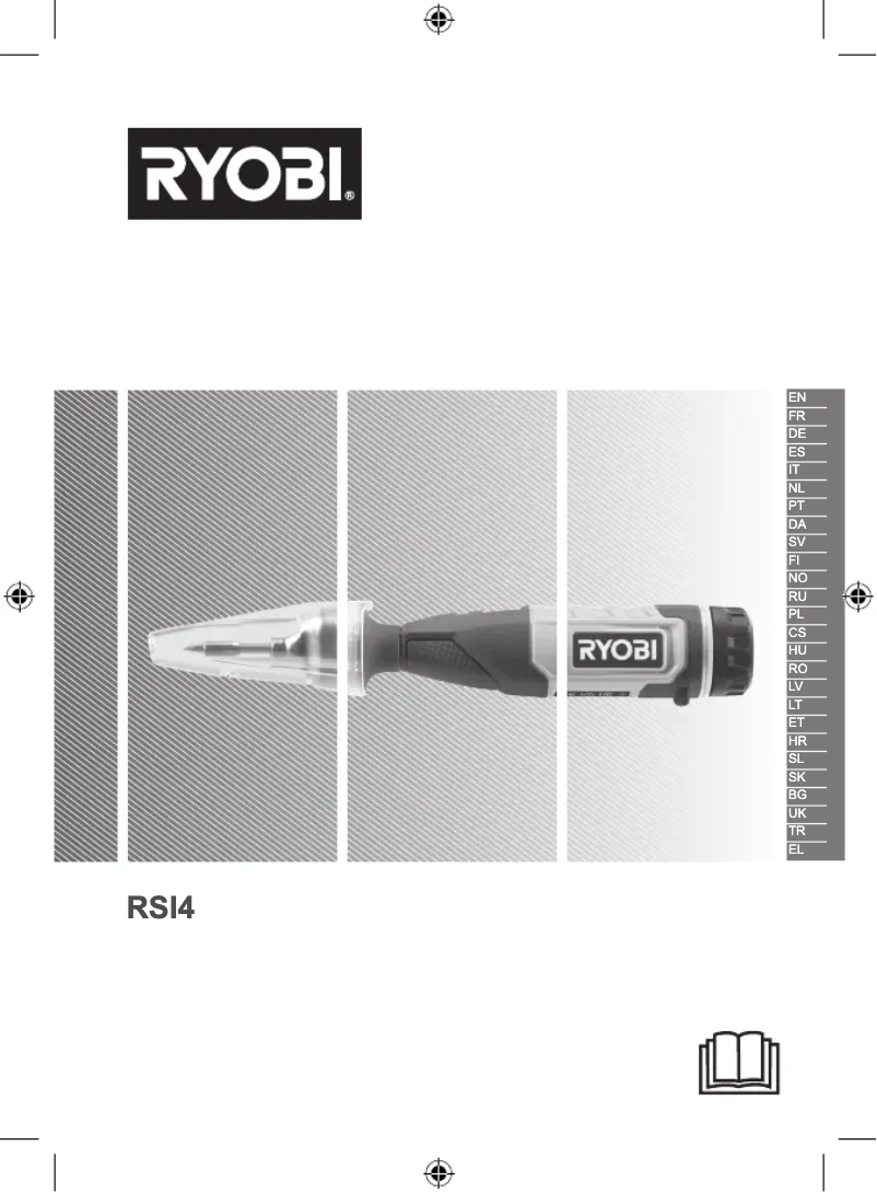 Page 1 of the manual User Manual RYOBI One+ RSI4