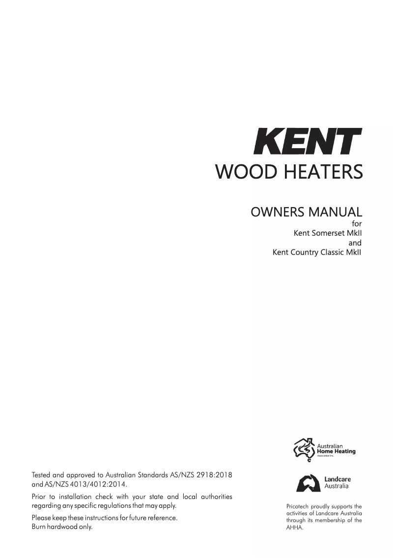 First page image of the manual for Somerset MKII