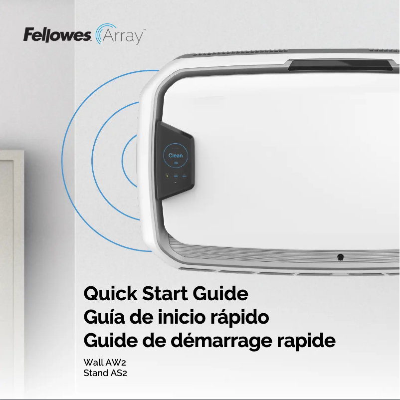 First page image of the manual for Array AS2