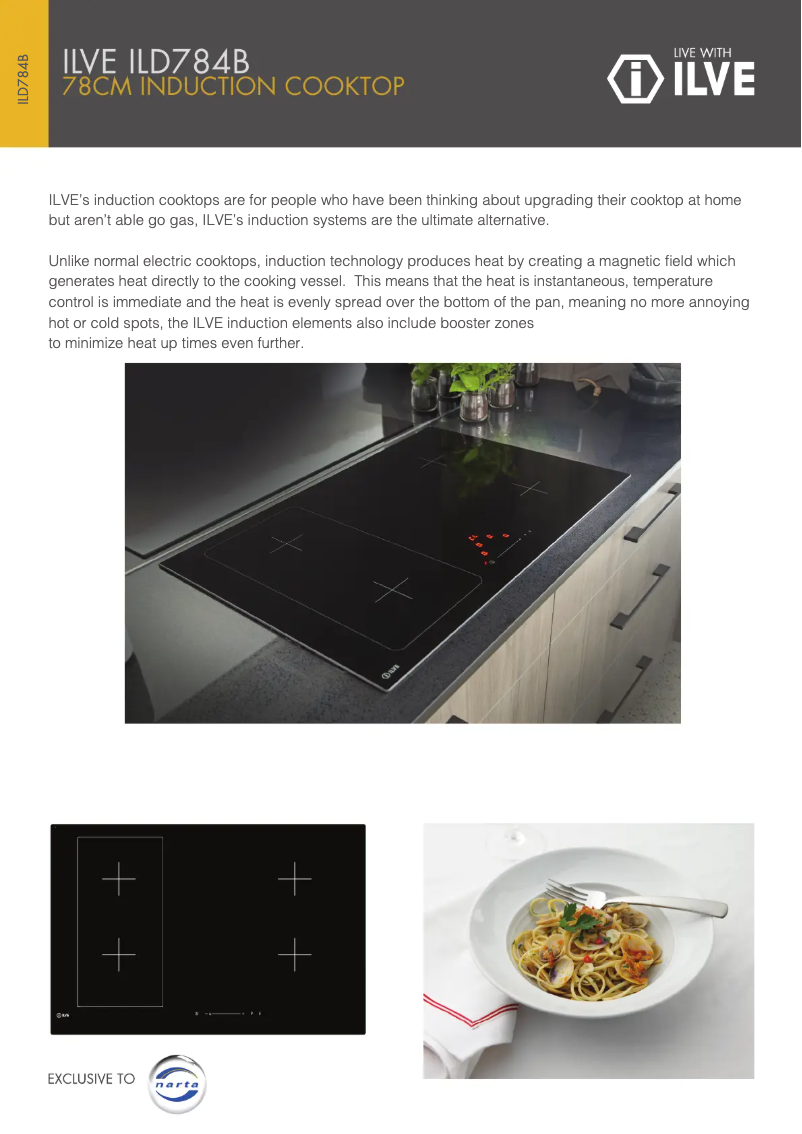 First page image of the manual for ILD784B